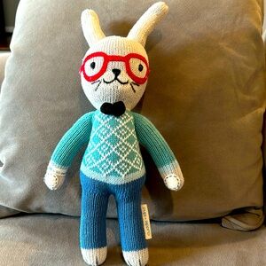 Cuddle + Kind Benedict the Bunny stuffed animal 13”